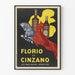 Vintage poster Florio en Cinzano - De beste aperitieven