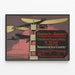 Vintage Flugwoche Poster in Hanover - Airplanes and Control Tower — framed artwork on a wall