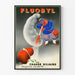 Vintage poster Fluobyl jacht Biliaire