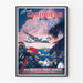 Vintage poster Vlieg naar de Caraïben Pan American Airways