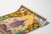 Vintage poster van de Wijnbeurs van Alsace in Colmar 1948