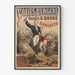 Poster Folies Bergère Kolonel D. Boone en Miss Carlotta