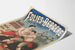 Vintage Poster Folies Bergère Grote Gevechten met Platte Handen