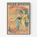 Vintage poster La Belle et La Bête - Folies Bergère - Wanddecoratie theater poster