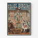 Vintage poster Folies Bergère Le Château de Mac-Arrott