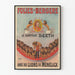 Vintage poster Folies-Bergère : De Dresseur Seeth en zijn Leeuwen van Ménélick