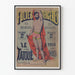 Vintage Poster Folies Bergère De Tatoué