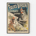 Vintage poster Folies-Bergère Léonati Vélocipédist en Dalvini Jongleur