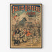 Vintage poster Folies Bergère op de Kermis - Artistieke wanddecoratie