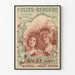 Decoratieve poster Folies Bergère met Hengler Sisters Amerikaanse zangeressen en danseressen