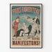 Vintage poster Folies Rambuteau - La Revue Manifestons