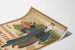 Vintage poster elegante wintermode