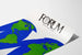 Vintage poster Forum English Teaching, wereldkaart 1980