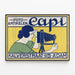 Vintage Poster Foto Artikelen Capi Amsterdam — ingelijst kunstwerk aan de muur