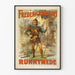Vintage poster Frederick Warde Robin Hood Runnymede
