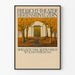 Vintage theaterposter voor openluchtvoorstellingen Hertenstein Luzern