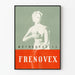 Vintage reclameposter voor medische reclame Frénovex