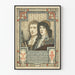Artistieke poster van Rembrandt en Raphael door G. Buskenhuet