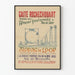 Vintage poster Gaité Rochechouart Schuine The Loop