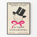 Vintage Poster for the 26th Humorists' Exhibition at the Renaissance Gallery