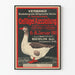 Vintage poster van de vogelshow in Berlijn 1911