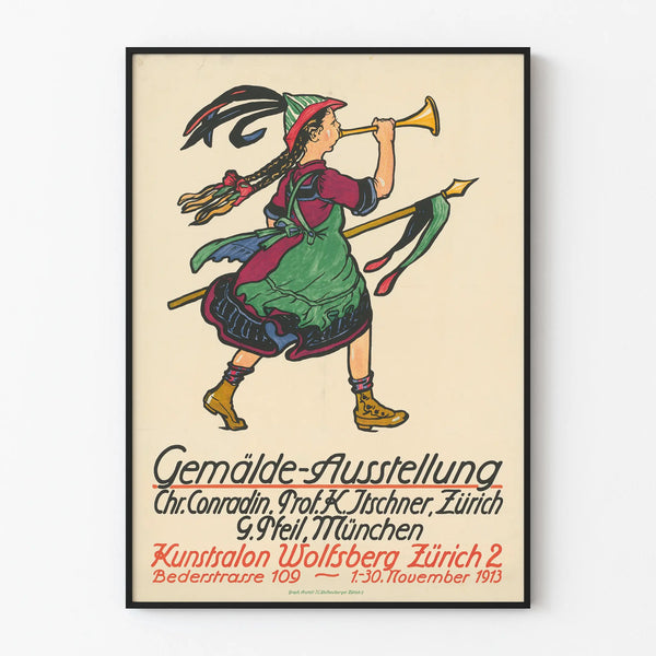 gemalde-ausstellung-conradin-itschner-pfeil-kunstsalon-wolfsberg-zurich-1913