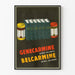 Vintage reclameposter Genecarmine Belcarmine
