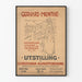 Tentoonstellingsposter Gerhard Munthe Waterverven Studies en Schetsen 1873-1923