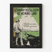 Vintage muurposter Duitsland Je bent binnenkort geen Man's Land meer