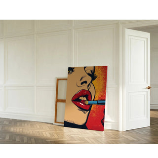Pop Art Affiche - Lippenstift