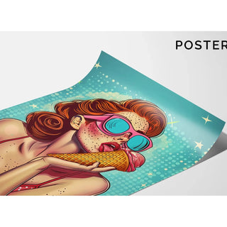 Pop Art Poster - Summer Sweetness