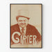 Vintage poster Girier met hoge hoed