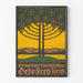 Grafische Poster Werkstätten Gebr Bruder Fretz Zürich vintage wanddecoratie