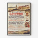 Vintage Poster van de Grote Arena van Bayonne