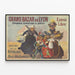 Vintage Poster Grote Bazaar van Lyon - Tentoonstelling van Speelgoed — ingelijst kunstwerk aan de muur