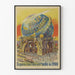 Vintage Poster Grote Hemelse Globe Tentoonstelling van 1900