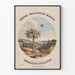 Vintage poster Grote Secessie Maart Charleston