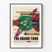 Poster Wanddecoratie Grote Tour van het Zonnestelsel Artem Legrand