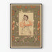 Vintage Grasside portret vrouw poster retro