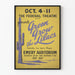 Vintage Poster Groene Groei de Seringen Federal Theater