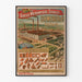 Vintage Poster Grote Mechanische Bakkerij Schmerber & Co Illfurt Ober-Elzas