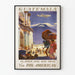 Retroposter Guatemala luchtvaart Pan American