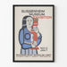 Tentoonstellingsposter van het Guggenheim Museum in het Philadelphia Museum of Art