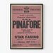 Vintage poster H.M.S. Pinafore - Theatervoorstelling The Federal USA WPA