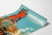 Vintage poster Haere Mai Welkom in Nieuw-Zeeland