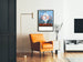 Vintage poster van halibut, schelvis en kabeljauwleverolie