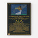 Vintage poster Hamburger Stadttheater Aida van Giuseppe Verdi