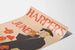 Vintage Harper's juni poster met student in toga en pijp