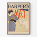 Vintage Harper's Poster May - Elegant and Rustic Illustration