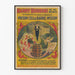 Vintage poster Harry Houdini gevangeniscel & vat mysterie